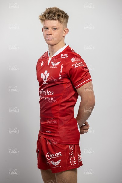 150921 - Scarlets Rugby Squad Headshots - Archie Hughes