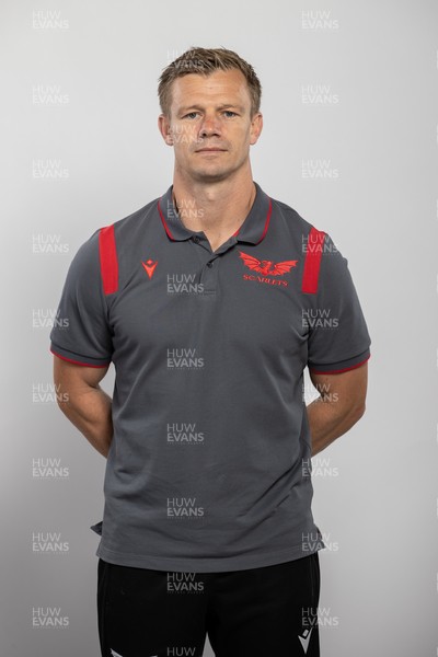 150921 - Scarlets Rugby Squad Headshots - Head Coach Dwayne Peel