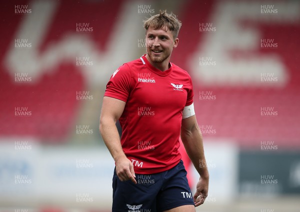 211020 - Scarlets Rugby Training - Tyler Morgan during training