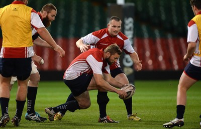 Scarlets Rugby Training 240415