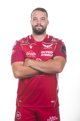 130819 - Scarlets Rugby Squad - Alex Jeffries