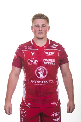 130819 - Scarlets Rugby Squad - Dafydd Hughes