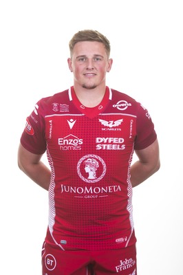 130819 - Scarlets Rugby Squad - Dafydd Hughes