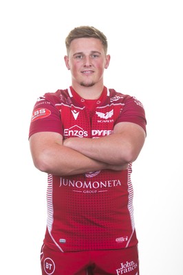 130819 - Scarlets Rugby Squad - Dafydd Hughes