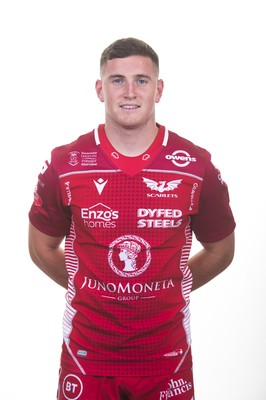 130819 - Scarlets Rugby Squad - Dane Blacker