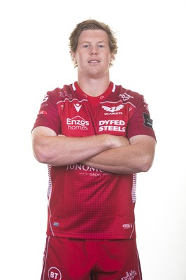 130819 - Scarlets Rugby Squad - Danny Drake