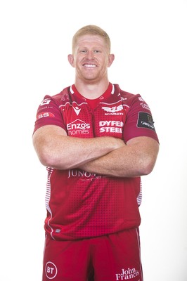 130819 - Scarlets Rugby Squad - Dylan Evans