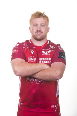 130819 - Scarlets Rugby Squad - Rhys Fawcett