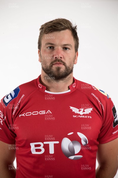 110816 - Scarlets Squad Portraits 2016-17 Season - David Bulbring