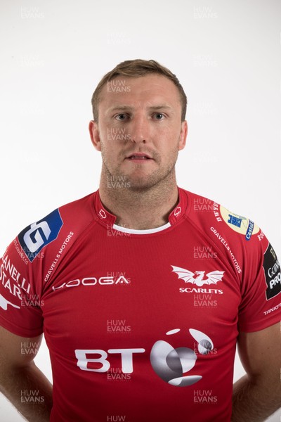 110816 - Scarlets Squad Portraits 2016-17 Season - Hadleigh Parkes