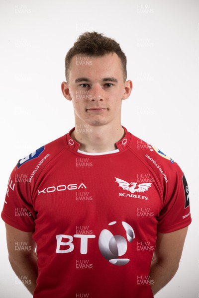 110816 - Scarlets Squad Portraits 2016-17 Season - Ioan Hughes