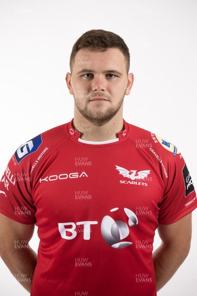 110816 - Scarlets Squad Portraits 2016-17 Season - Jack Condy