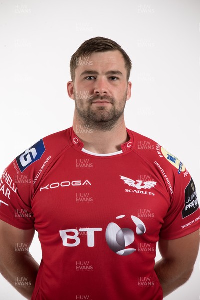 110816 - Scarlets Squad Portraits 2016-17 Season - Morgan Allen