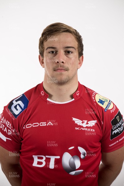 110816 - Scarlets Squad Portraits 2016-17 Season - Wil Boyde