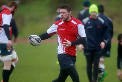 070115 - Scarlets Training - Rhys Priestland during training