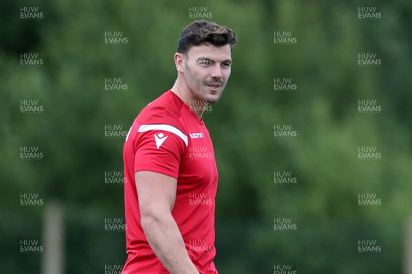 070720 - Scarlets Rugby return to training after the three month shut down due to coronavirus - Johnny Williams during training