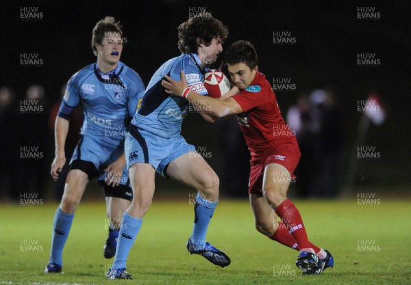 30.09.09 - Scarlets U16s v Blues North U16s - WRU Under 16 Regional Championship - Blues Josh Flye. 