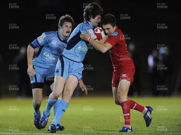 30.09.09 - Scarlets U16s v Blues North U16s - WRU Under 16 Regional Championship - Blues Josh Flye. 