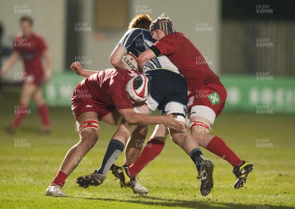 200213 - Scarlets v Cardiff Blues South - Age Grade Final -  The Blues Attack with the ball 