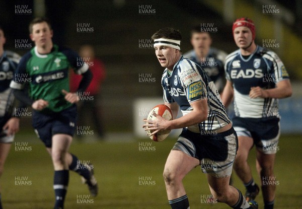 200213 - Scarlets v Cardiff Blues South - Age Grade Final -  The Blues Attack with the ball 