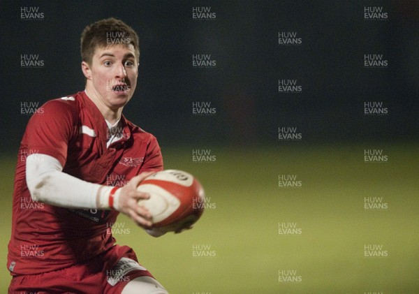 200213 - Scarlets v Cardiff Blues South - Age Grade Final -  The Scarlets attack with the ball 