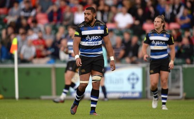 200816 - Scarlets v Bath - Preseason Friendly -Taulupe Faletau of Bath