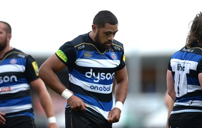 200816 - Scarlets v Bath - Preseason Friendly -Taulupe Faletau of Bath