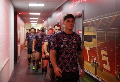 061225 - Scarlets v Bristol Bears - Investec European Champions Cup - Louis Rees-Zammit of Bristol Bears 