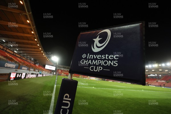 061225 - Scarlets v Bristol Bears - Investec European Champions Cup - General View of Parc y Scarlets