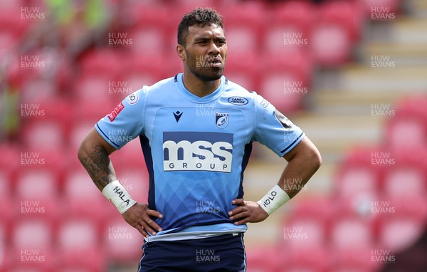150521 - Scarlets v Cardiff Blues - Guinness PRO14 Rainbow Cup - Willis Halaholo Cardiff Blues