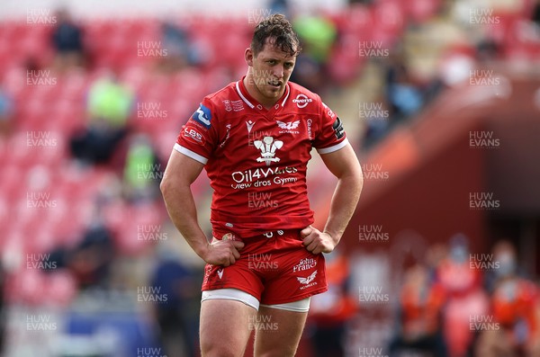 150521 - Scarlets v Cardiff Blues - Guinness PRO14 Rainbow Cup - Ryan Elias of Scarlets