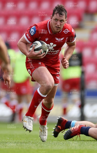 150521 - Scarlets v Cardiff Blues - Guinness PRO14 Rainbow Cup - Ryan Elias of Scarlets