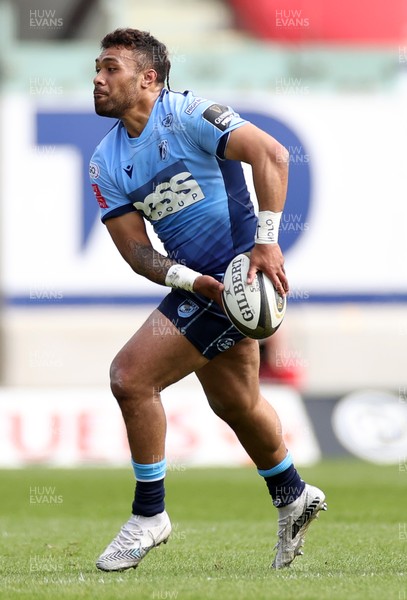 150521 - Scarlets v Cardiff Blues - Guinness PRO14 Rainbow Cup - Willis Halaholo Cardiff Blues