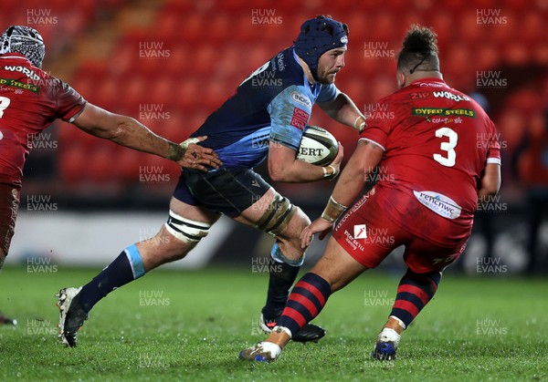 220121 - Scarlets v Cardiff Blues - Guinness PRO14 - Alun Lawrence of Cardiff Blues