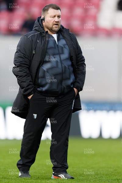 020422 - Scarlets v Cardiff Rugby - United Rugby Championship - Cardiff Rugby head coach Dai Young before the game