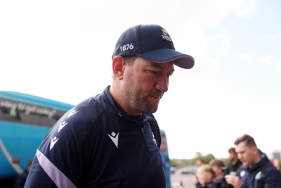 180426 - Scarlets v Cardiff Rugby - United Rugby Championship - Cardiff Rugby Head Coach Corniel van Zyl 