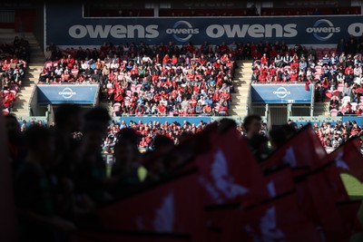 180426 - Scarlets v Cardiff Rugby - United Rugby Championship - Fans