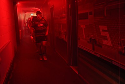 180426 - Scarlets v Cardiff Rugby - United Rugby Championship - Liam Belcher of Cardiff 