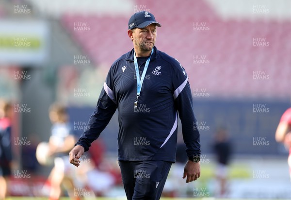 180426 - Scarlets v Cardiff Rugby - United Rugby Championship - Cardiff Rugby Head Coach Corniel van Zyl 