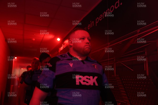 180426 - Scarlets v Cardiff Rugby - United Rugby Championship - Keiron Assiratti of Cardiff 