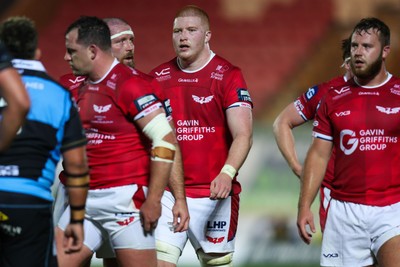260926 - Scarlets v Cardiff Rugby - United Rugby Championship - Will Evans of Scarlets