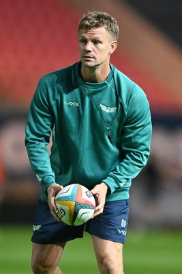 260926 - Scarlets v Cardiff Rugby - United Rugby Championship - Scarlets head coach, Dwayne Peel