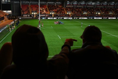 260926 - Scarlets v Cardiff Rugby - United Rugby Championship - A general view of play