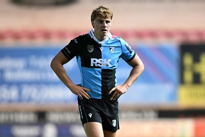 260926 - Scarlets v Cardiff Rugby - United Rugby Championship - Jacob Beetham of Cardiff Rugby