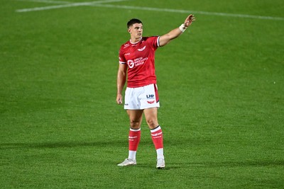 260926 - Scarlets v Cardiff Rugby - United Rugby Championship - Joe Hawkins of Scarlets