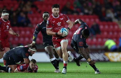 250323 - Scarlets v Cell C Sharks - United Rugby Championship - Johnny Williams of Scarlets 