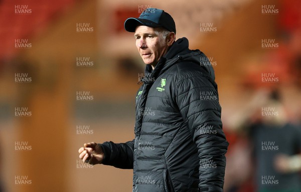190222 - Scarlets v Connacht - United Rugby Championship - Connacht Head Coach Andy Friend