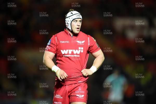290917 - Scarlets v Connacht - Guinness PRO14 - Will Boyde of Scarlets