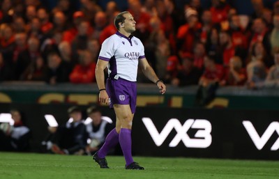 101025 - Scarlets v DHL Stormers - United Rugby Championship - Referee Federico Vedovelli 