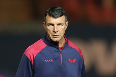 101025 - Scarlets v DHL Stormers, United Rugby Championship - Scarlets forwards coach Albert Van Den Berg
